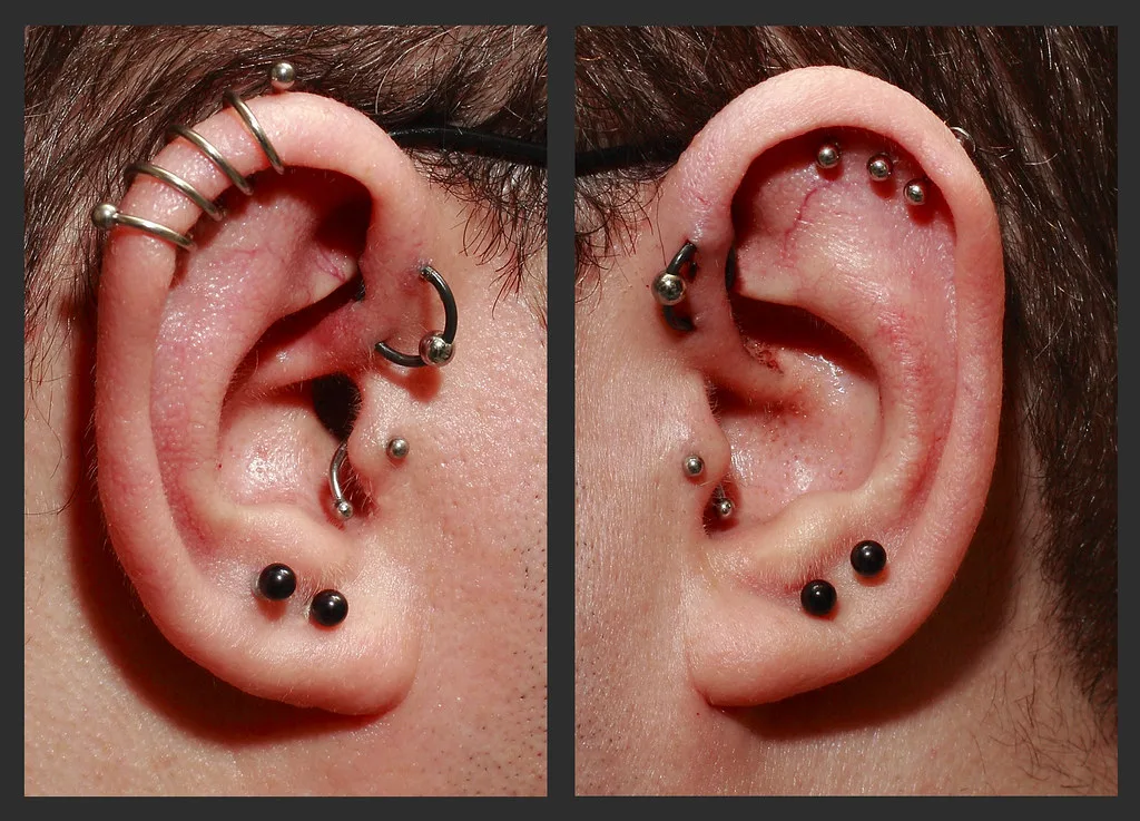 Learn proper cartilage piercing aftercare, including cleaning routines, sleeping positions, and hair tips to heal faster and avoid bumps or infection.